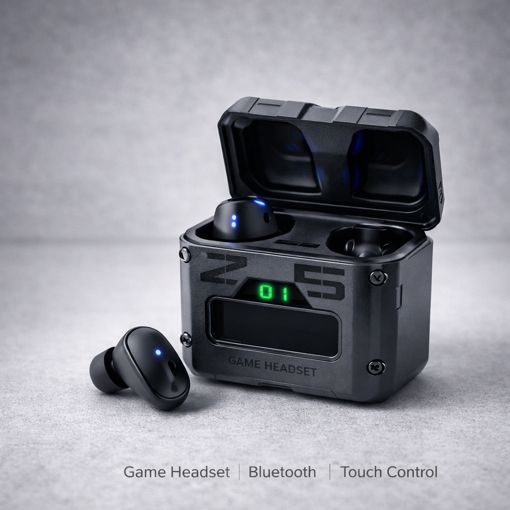 AURICULARES M25 PRO: SONIDO PREMIUM Y ESTUCHE CON CARGA DE EMERGENCIA