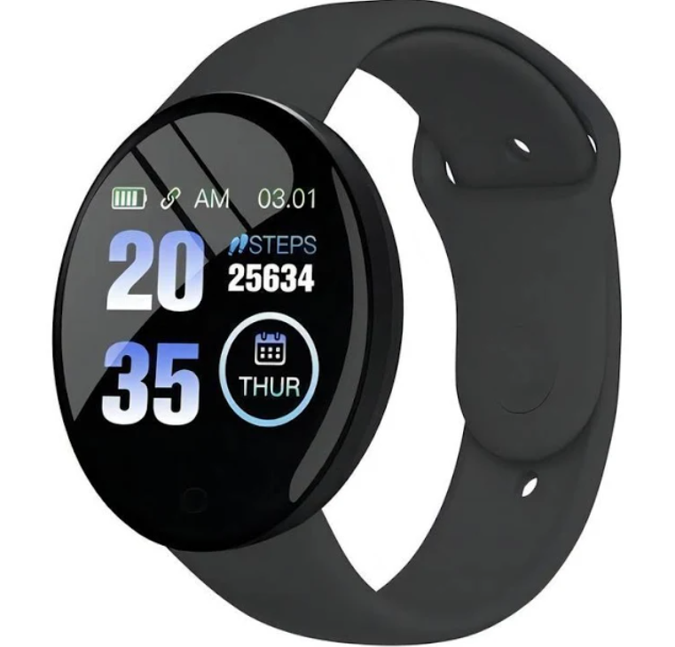 D18 Macaron Smartwatch(Negro)