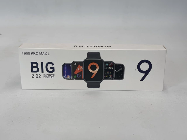 SMARTWATCH T900 PRO MAX SERIE 9 PLATEADO - MALLA NEGRA - Imagen 2
