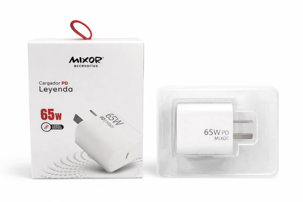 CABEZAL DE CARGA RÁPIDA 65W (ENTRADA TIPO C) - Imagen 2
