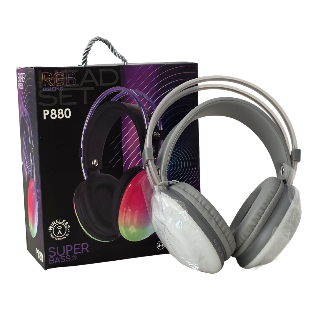 Headphone Gaming RGB P880 (Blanco)