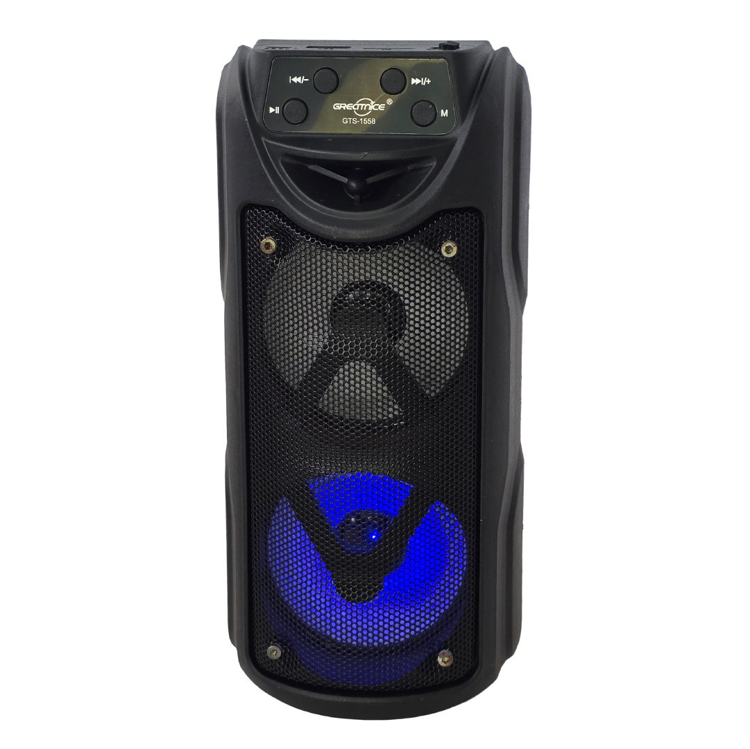 Parlante Bluetooth GTS-1558 (Negro) - Imagen 4